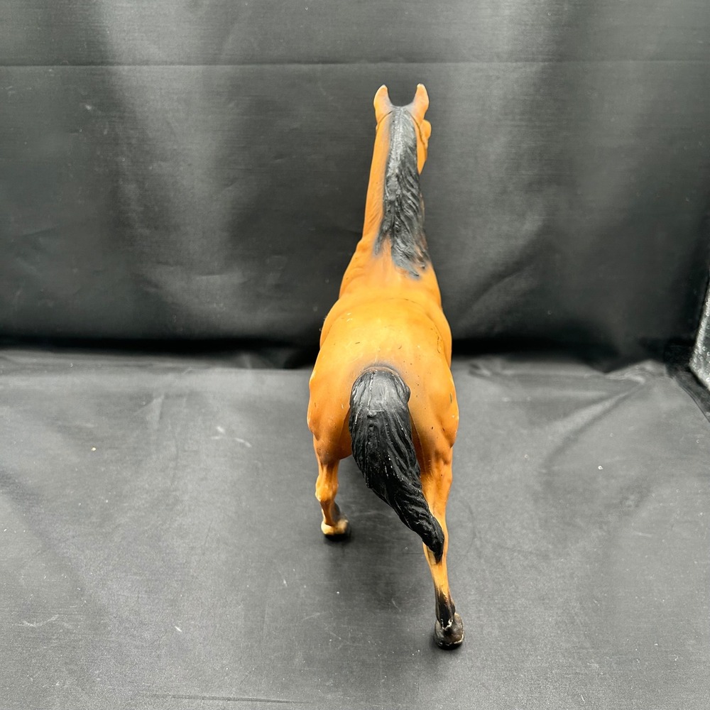 Vintage Breyer USA Cheyenne Western Horse Figurine Buckskin Black Mane Tail - Picture 4 of 7